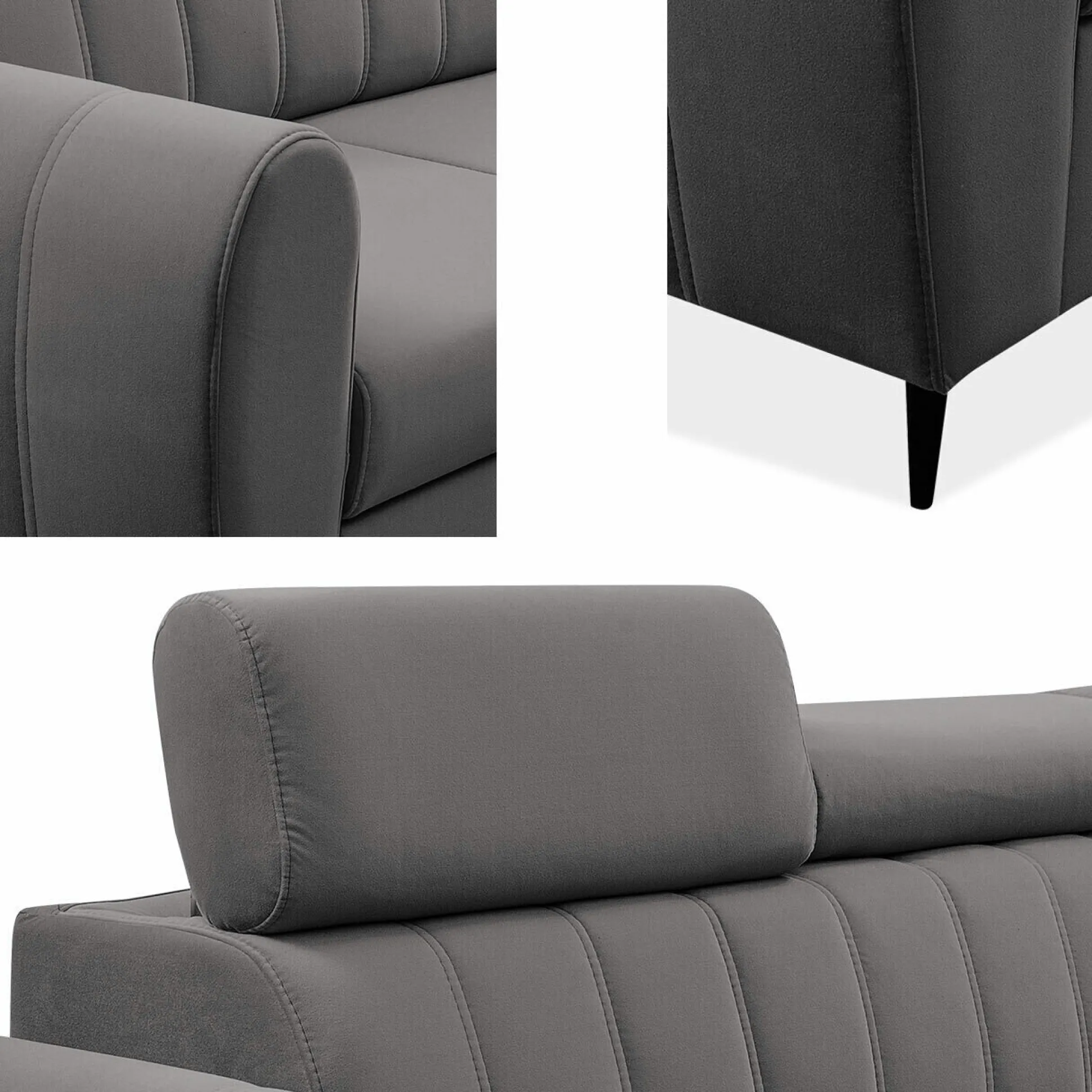 Hjørnesofa Temple 125 (Kronos 01)