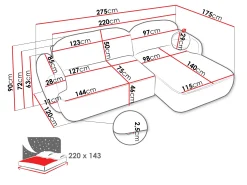 Hjørnesofa TrendyNest Ardea I (Now Or Never 03)