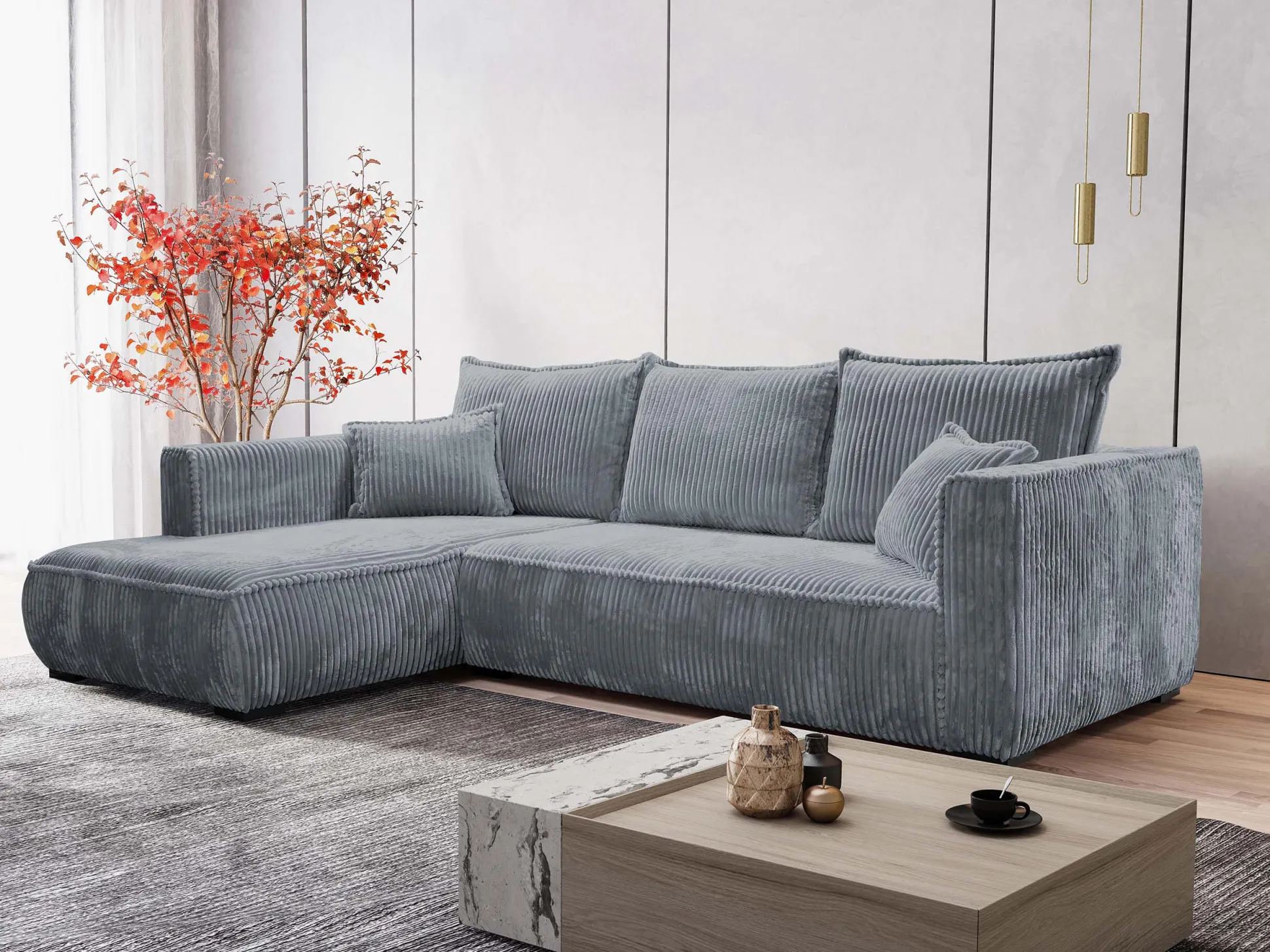 Hjørnesofa TrendyNest Circas (Tilia 85)