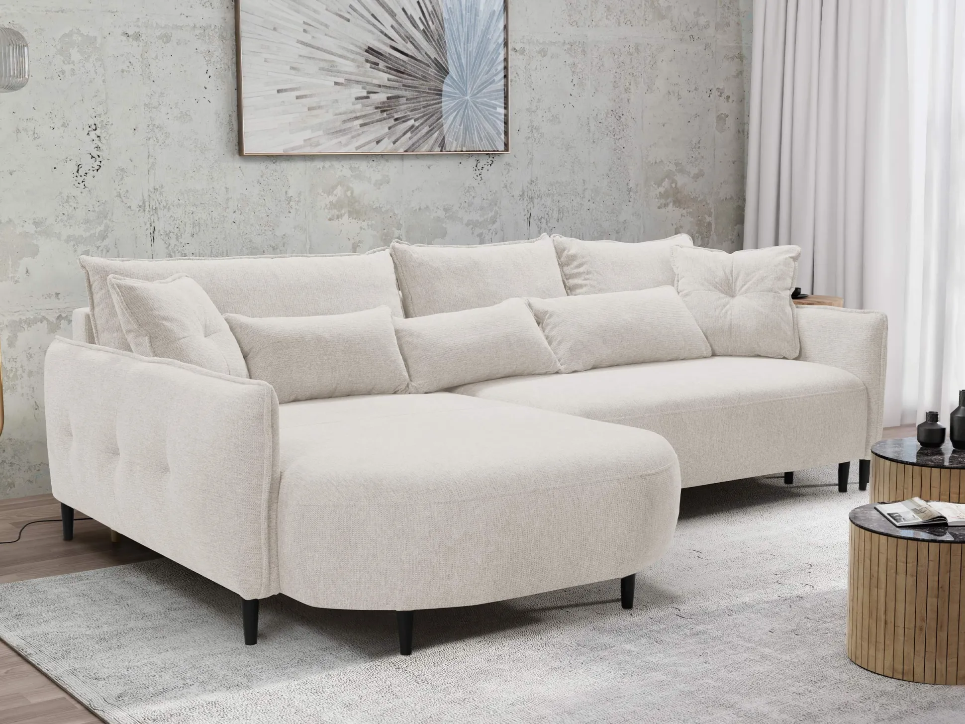 Hjørnesofa TrendyNest Prunal (Glow 01)