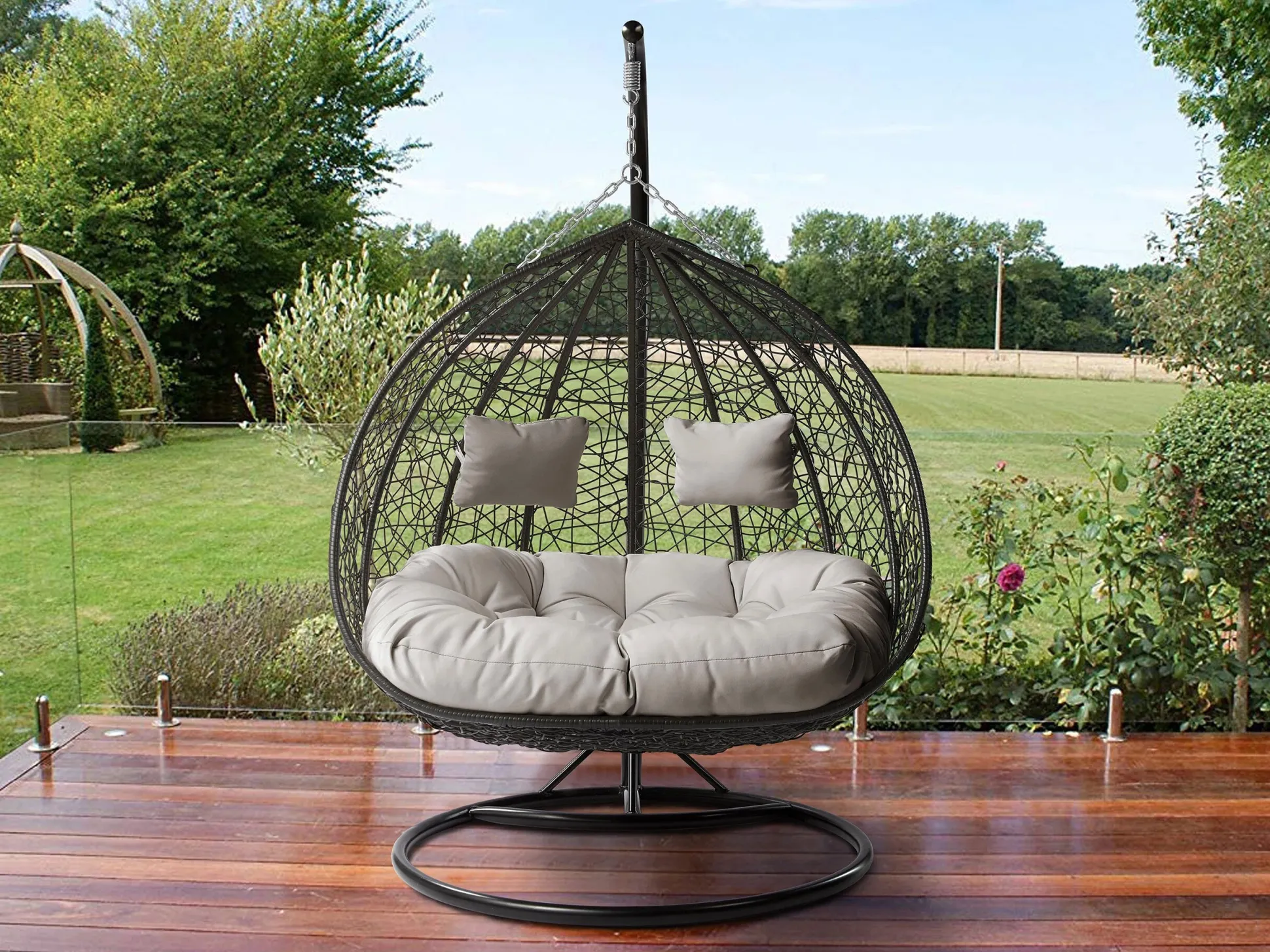 Hængestol Comfivo Audos (Grå + Lys grå)