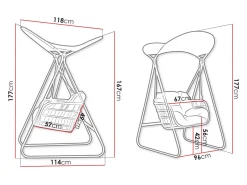 Hængestol Comfivo Liberaler