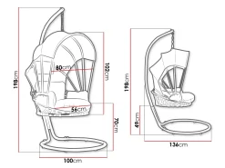 Hængestol Comfivo Myrtus I
