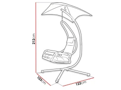 Hængestol Comfivo Myrtus II