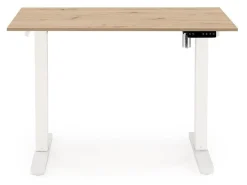 Hæve-sænkebord Houston 1704 (Artisan eg + Hvid)