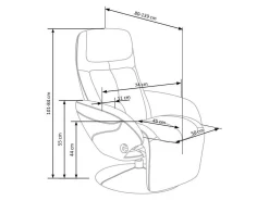 Hvilestol Houston 491