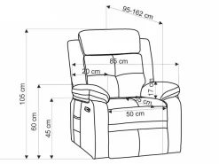 Hvilestol Houston 1781 (Beige)