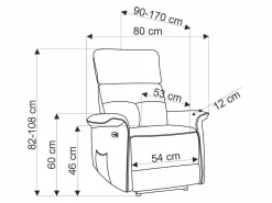 Hvilestol Houston 1979 (Beige)
