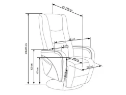 Hvilestol Houston 1085 (Beige)