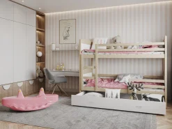 Køjeseng Aurora 101 (Fyrretræ)