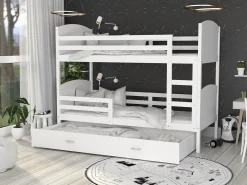 Køjeseng Aurora 102 (Hvid)