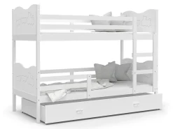 Køjeseng Aurora 112 (Hvid)