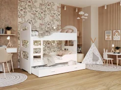 Køjeseng Aurora 114 (Hvid)