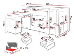 Køjeseng Ciravie 107