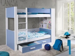 Køjeseng Henderson 142 (Hvid + Blå)