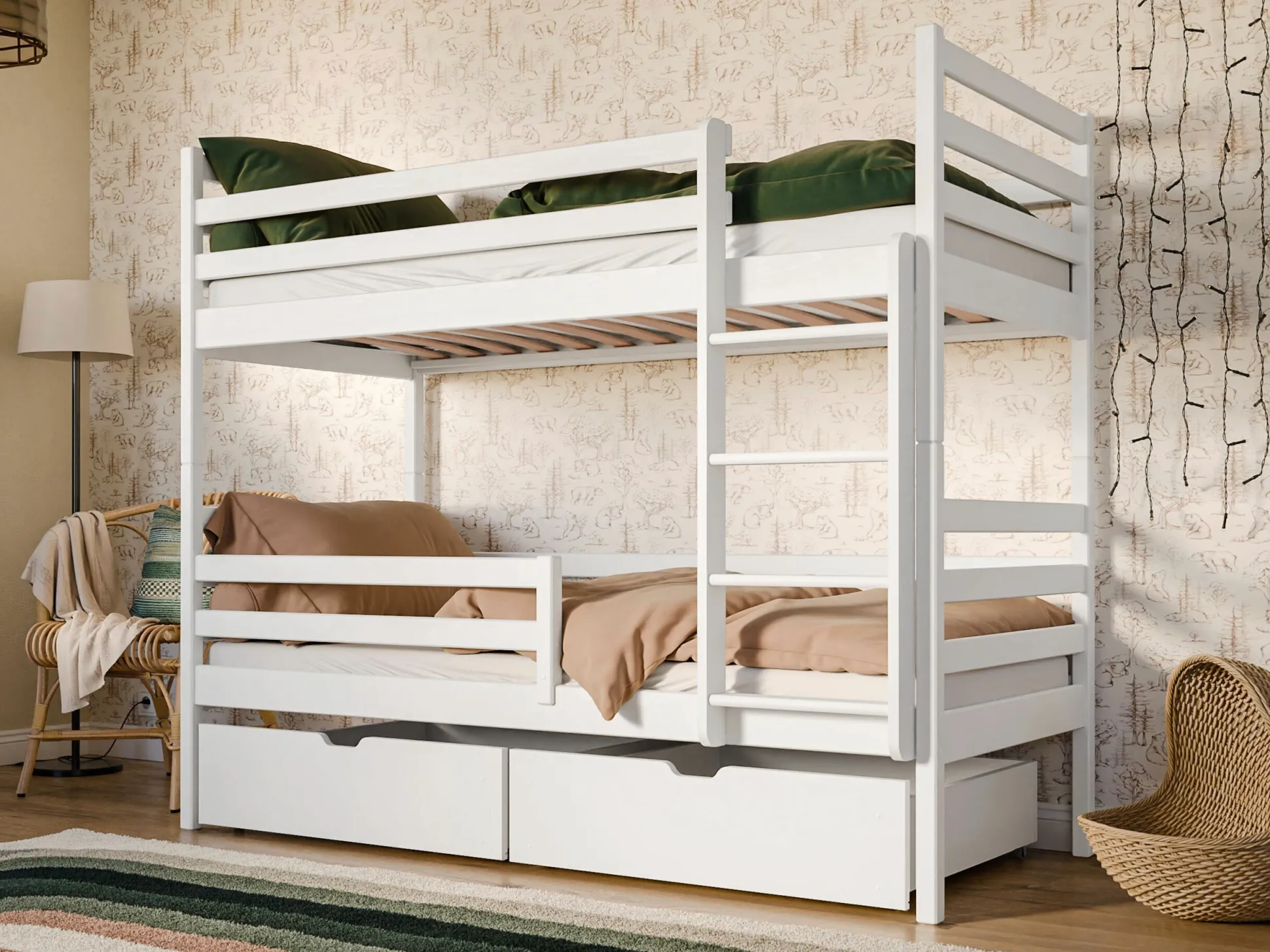 Køjeseng Vista 101 (Hvid)