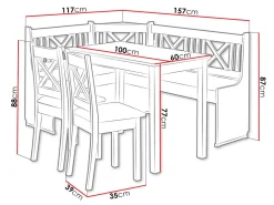 Køkkenhjørne Edmond 108