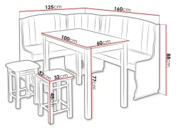 Køkkenhjørne Edmond 104
