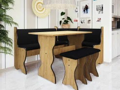 Køkkenhjørne Reading 100 (Craft gylden eg + Hugo 100)