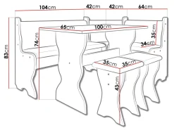 Køkkenhjørne Reading 100 (Kashmir + Trinity 02)