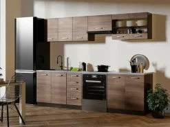 Køkkensæt Houston 1138 (Mørk eg)