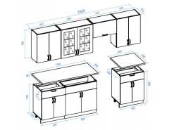 Køkkensæt Houston Lumen III