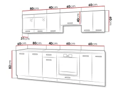 Køkkensæt Tucson 162