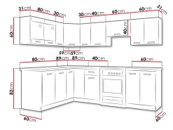Køkkensæt Tucson 164