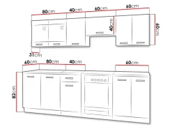 Køkkensæt Tucson 161