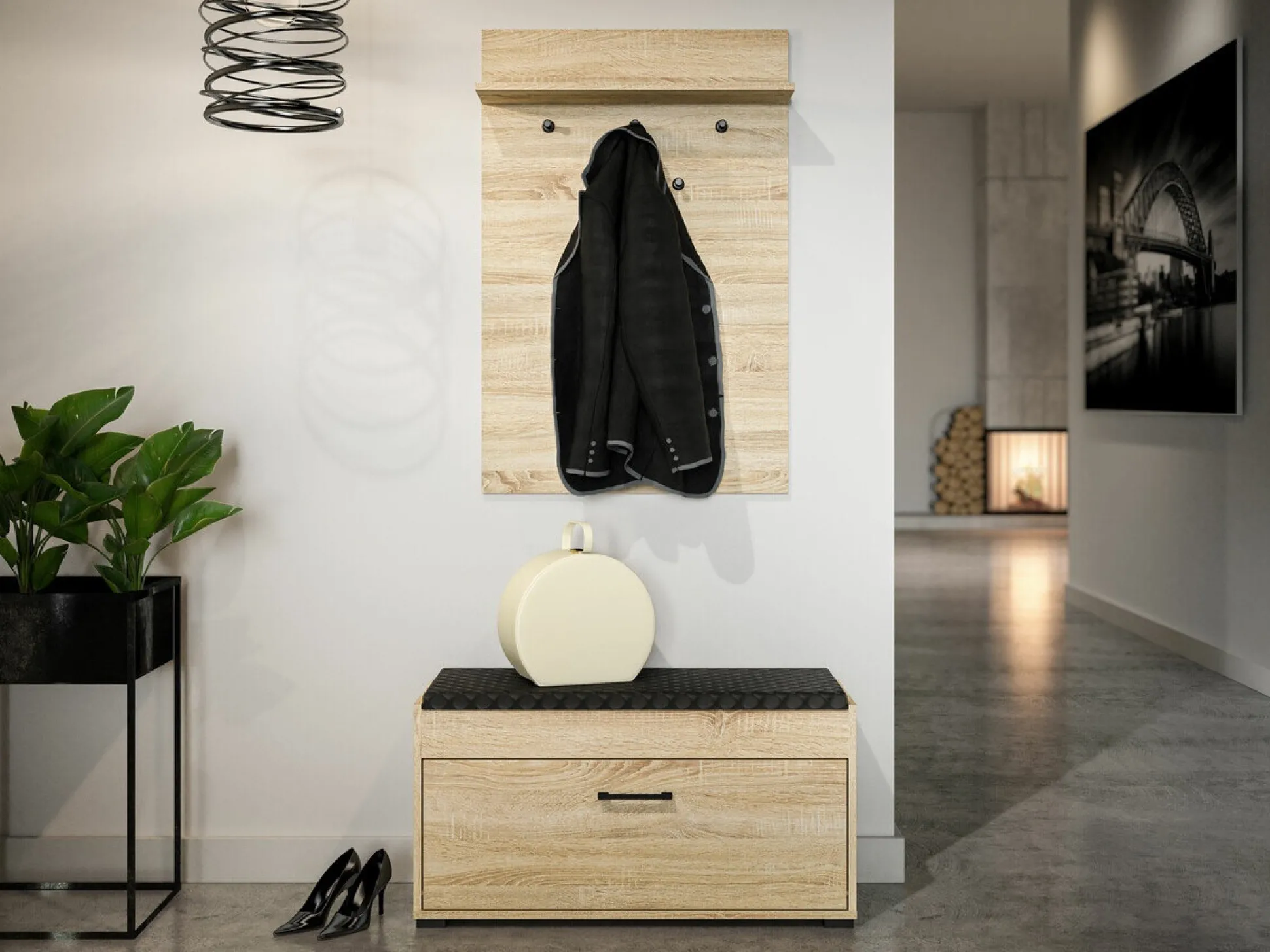 Knagerække Camtesu 117