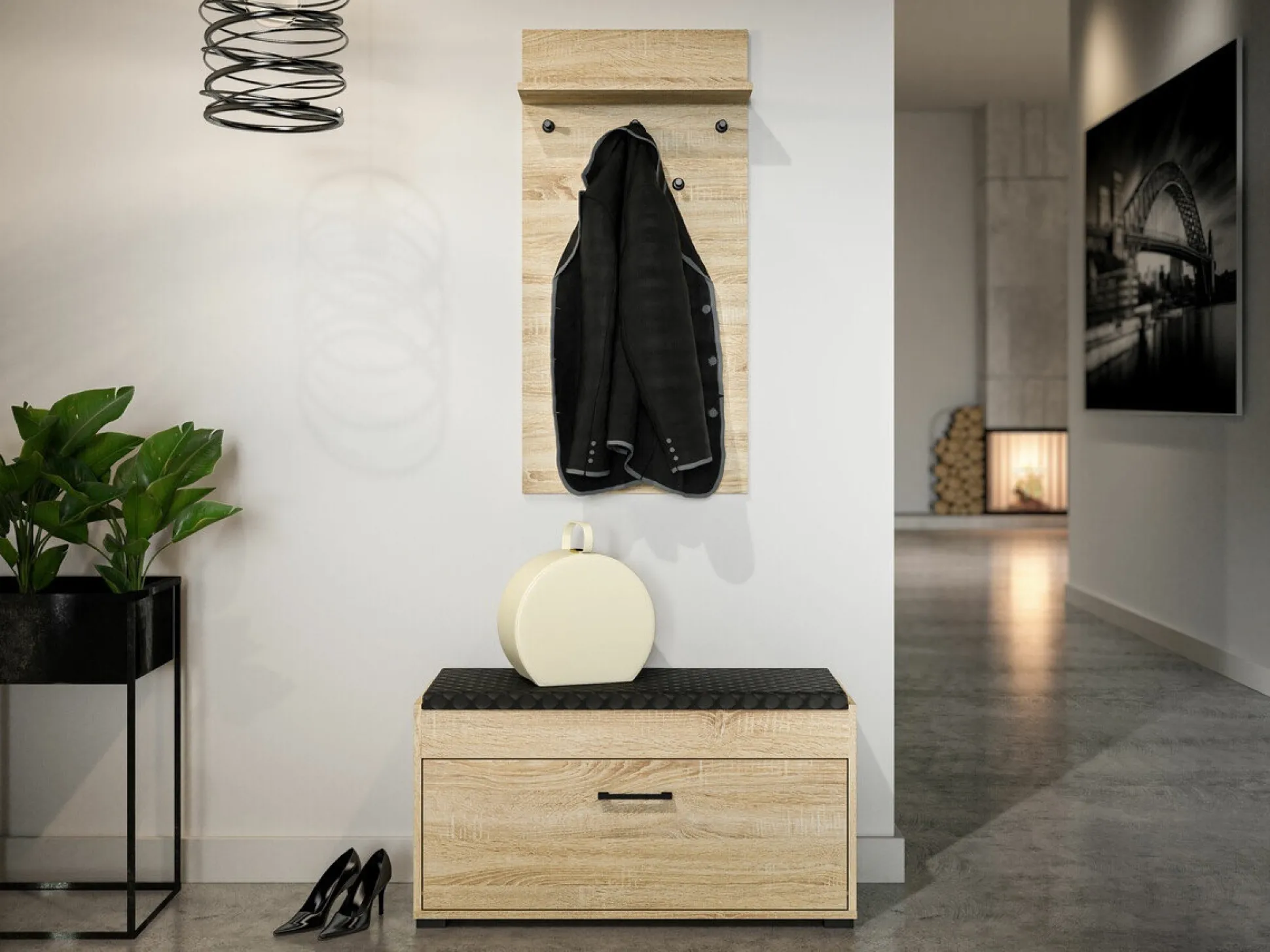 Knagerække Camtesu 116