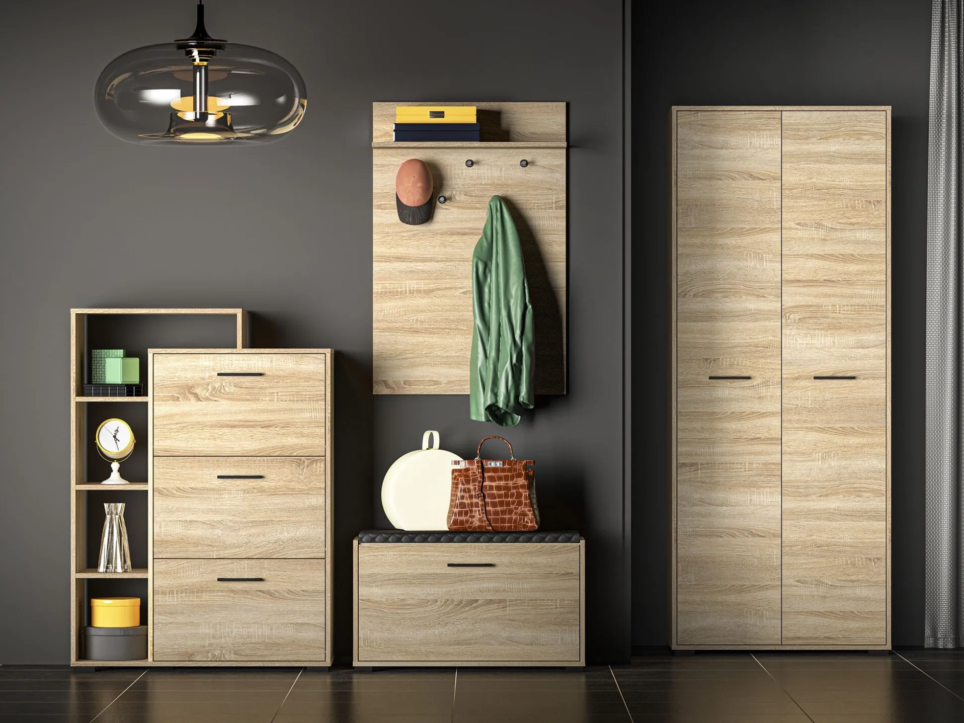 Knagerække Camtesu 116