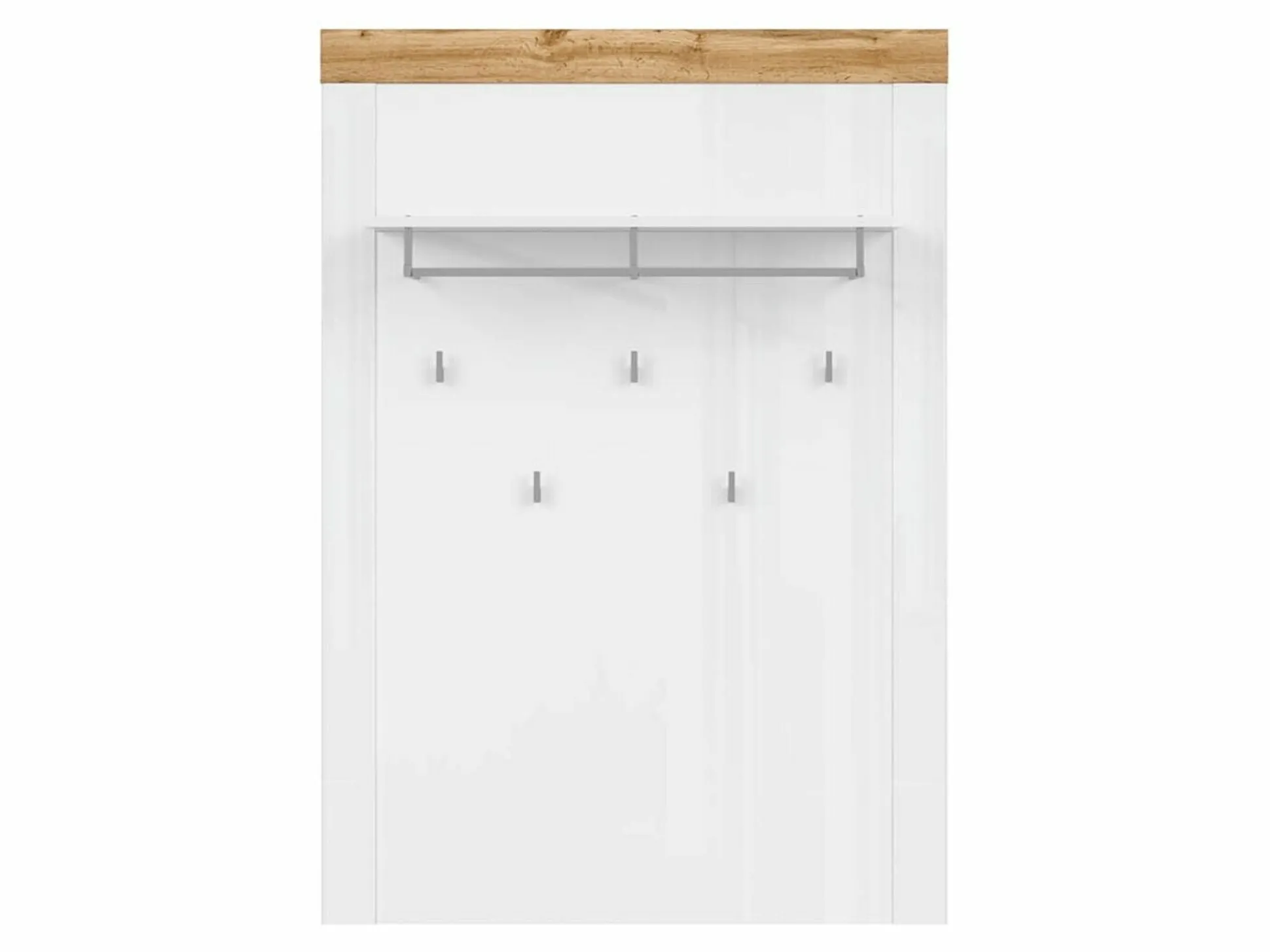 Knagerække Sonsoru 121 (Hvid + Wotan eg)