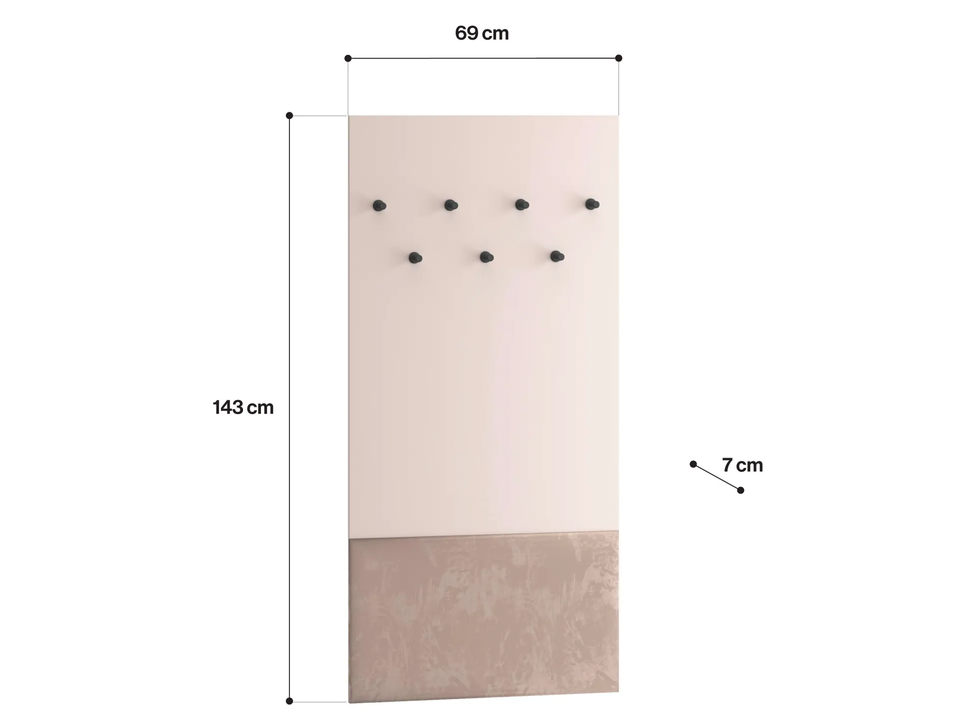 Knagerække Tivorlo 102