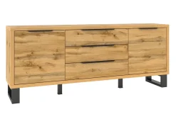 Kommode Avicavu 102 (Wotan eg + Sort)