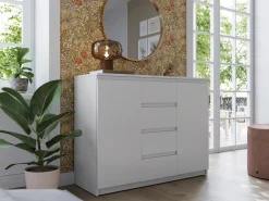 Kommode Cirdelu 105 (Hvid)