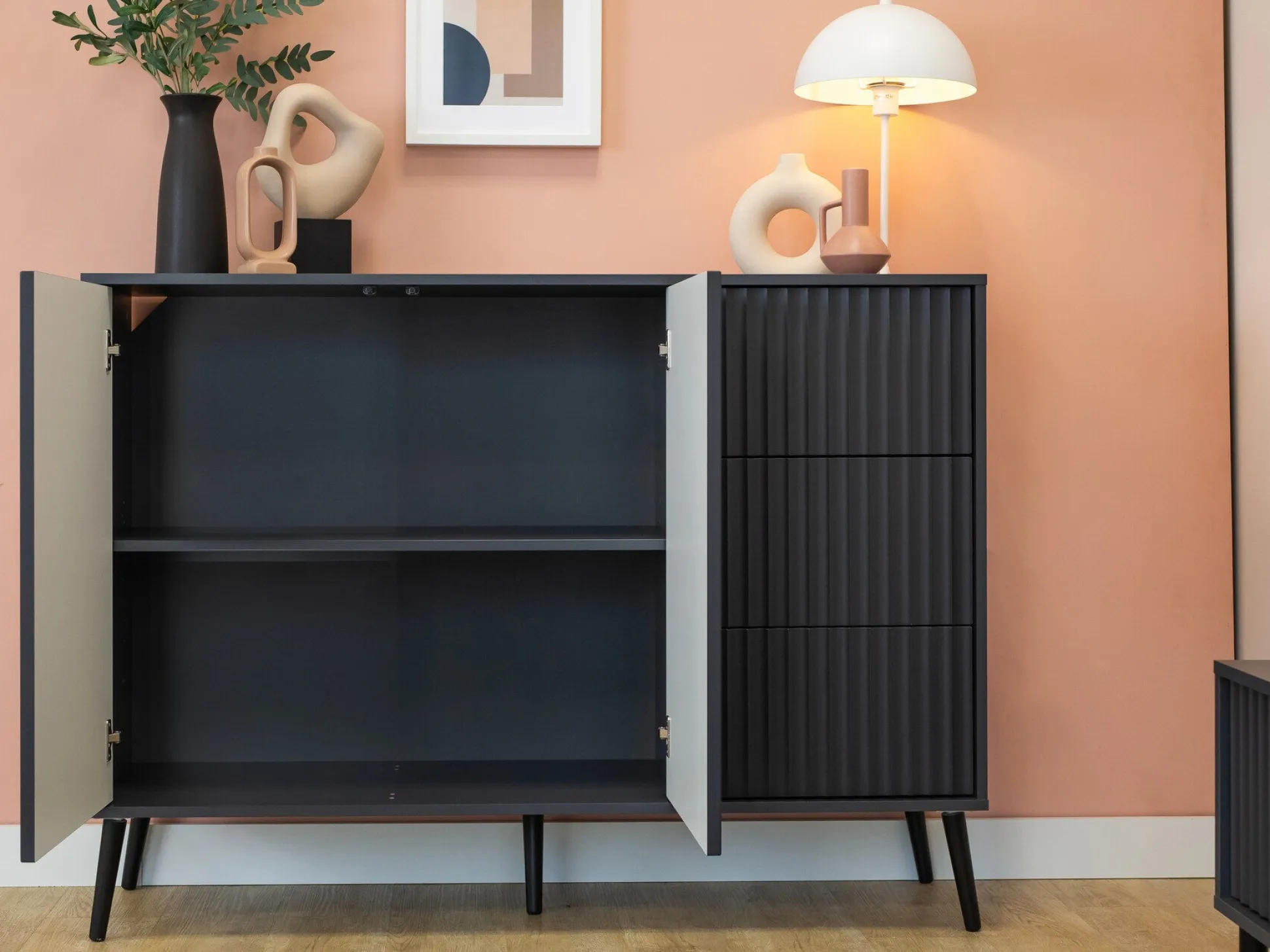 Kommode Cirferi 101 (Antracit)