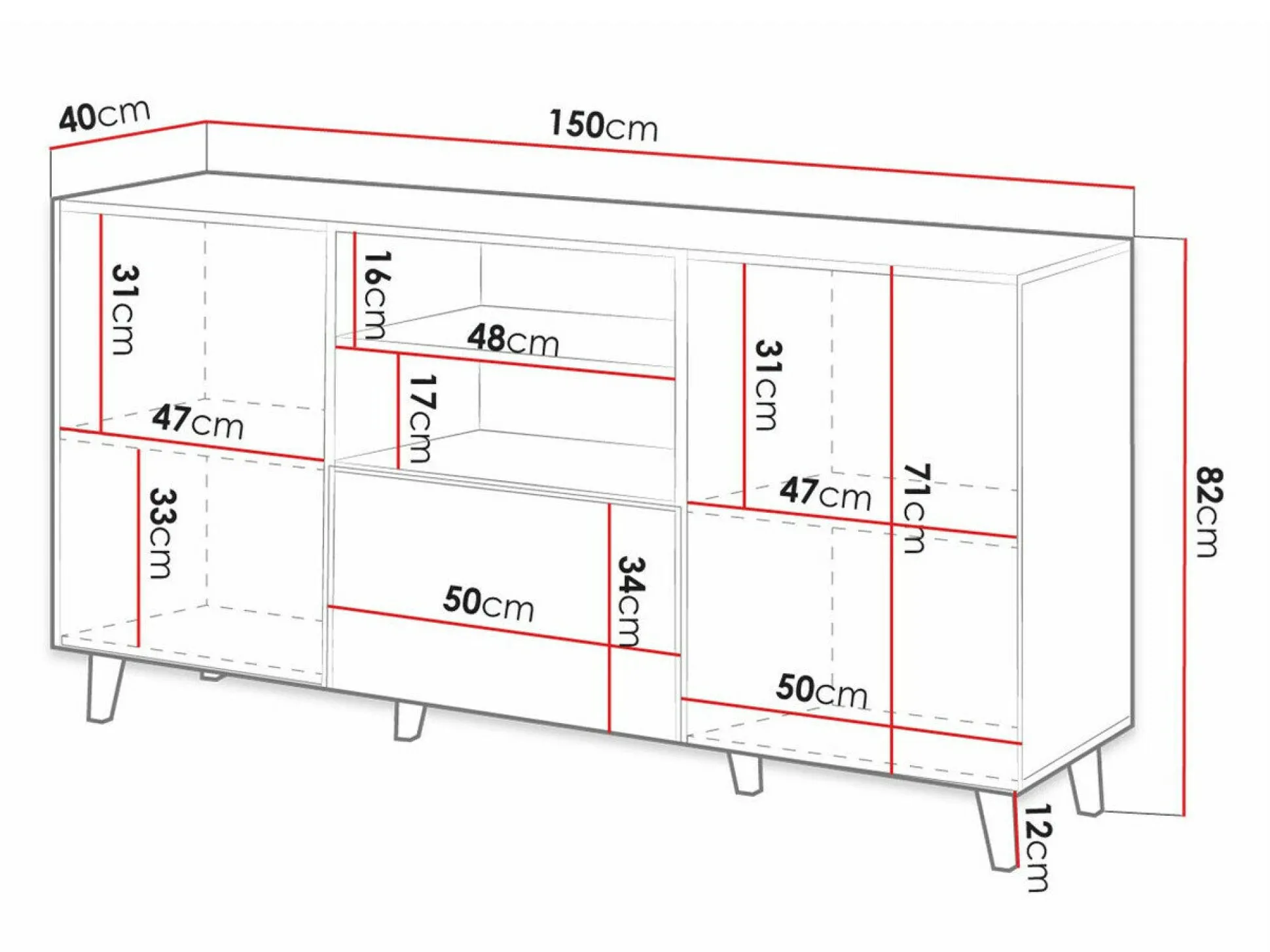 Kommode Comes (Wotan eg)