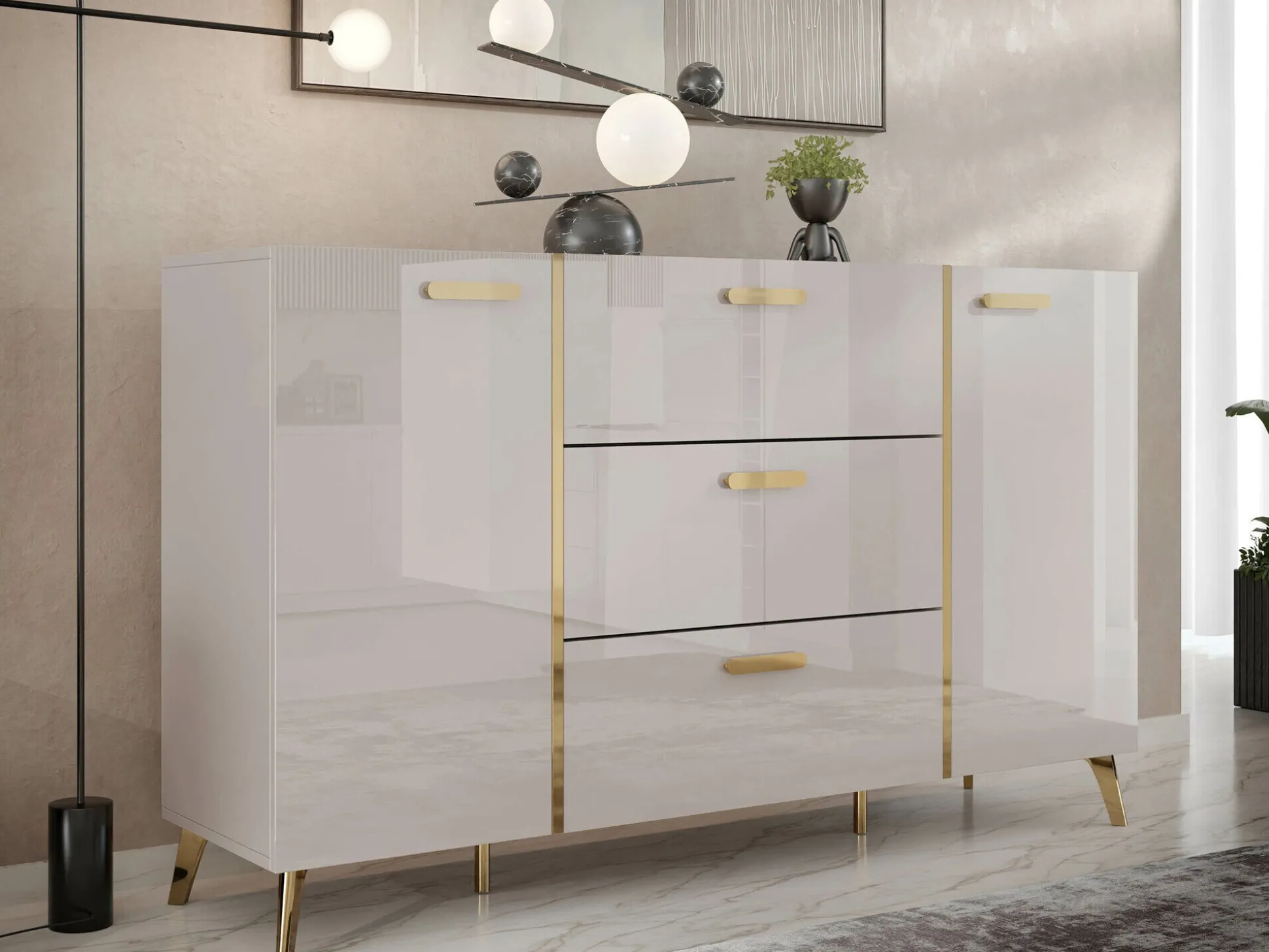 Kommode Comfivo Capella I (Kashmir + Blank kashmir)