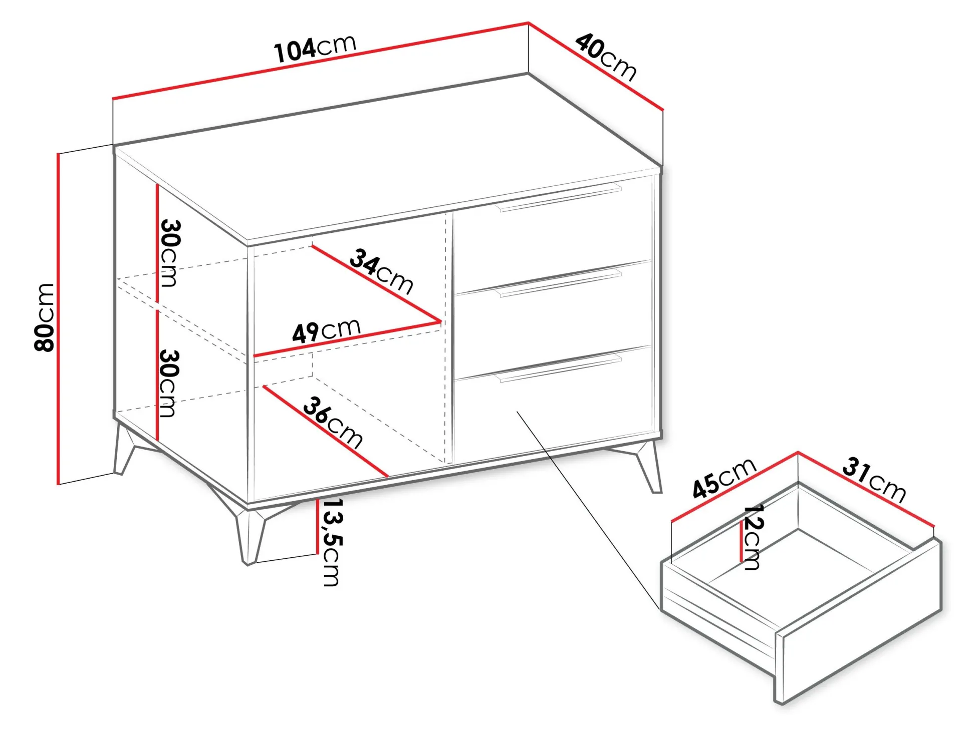 Kommode Comfivo Citrus I