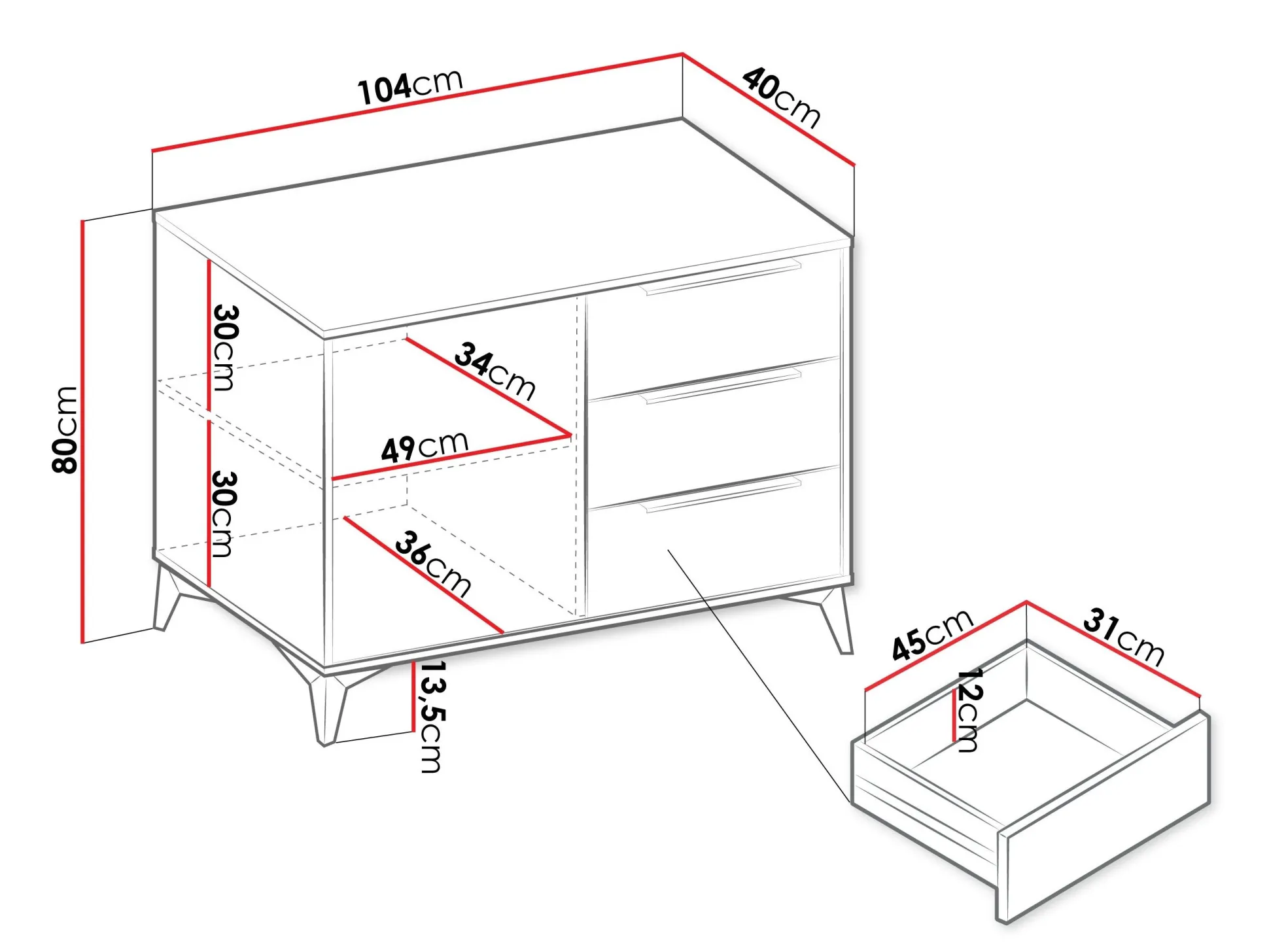 Kommode Comfivo Citrus II