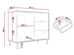 Kommode Comfivo Elblare