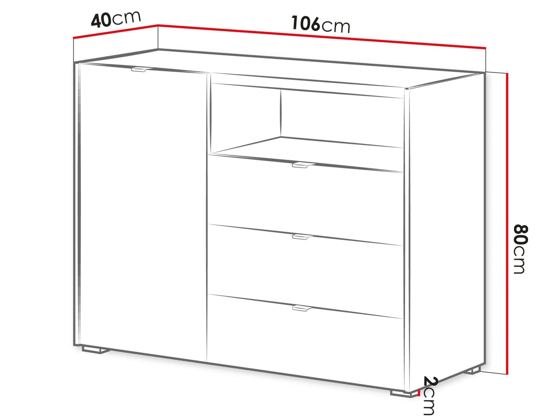 Kommode Comfivo Ordo