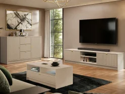 Kommode Comfivo Papilio (Beige)