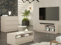 Kommode Comfivo Papilio I (Beige)