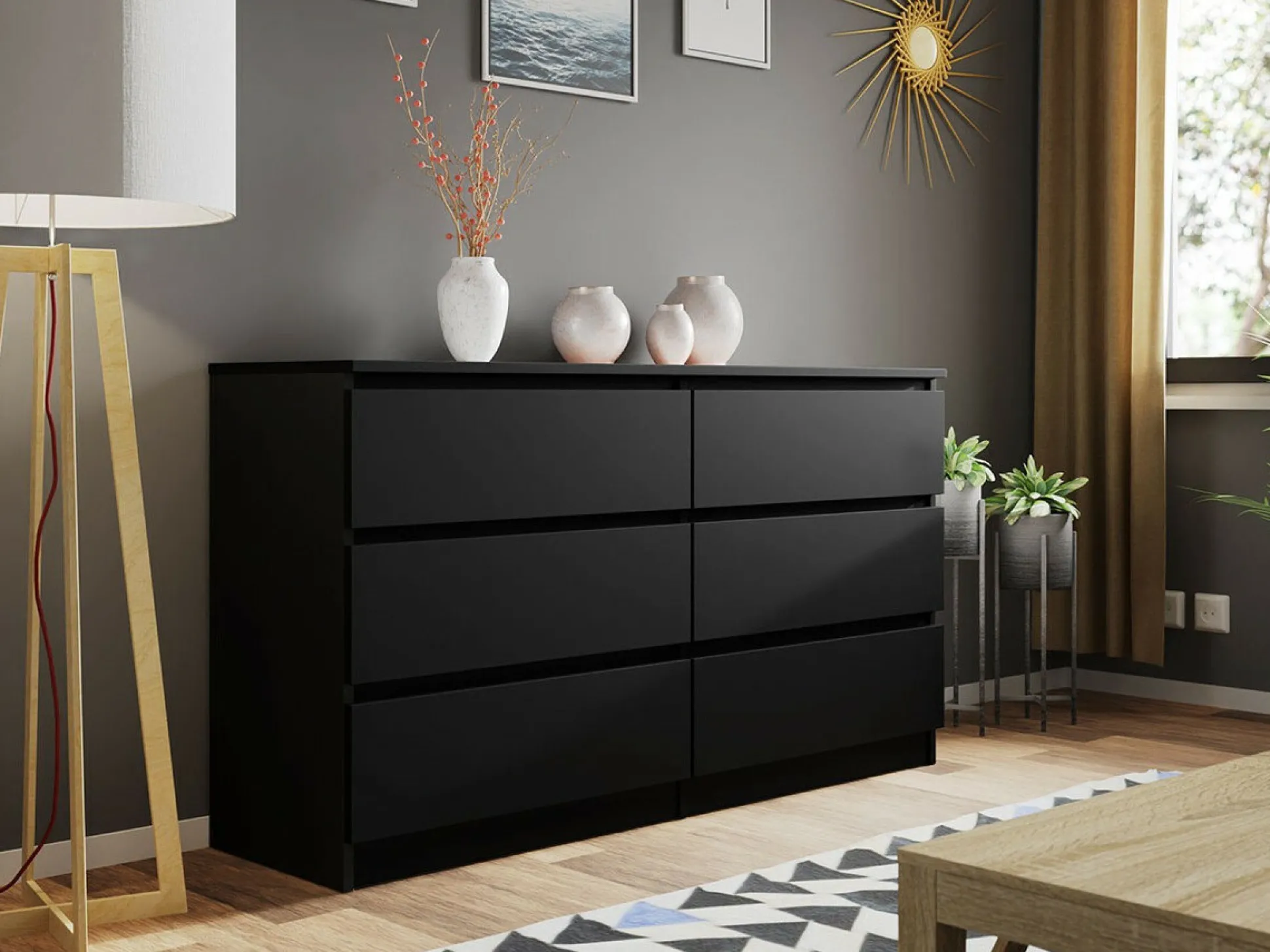 Kommode Comfivo Structor II (Sort)