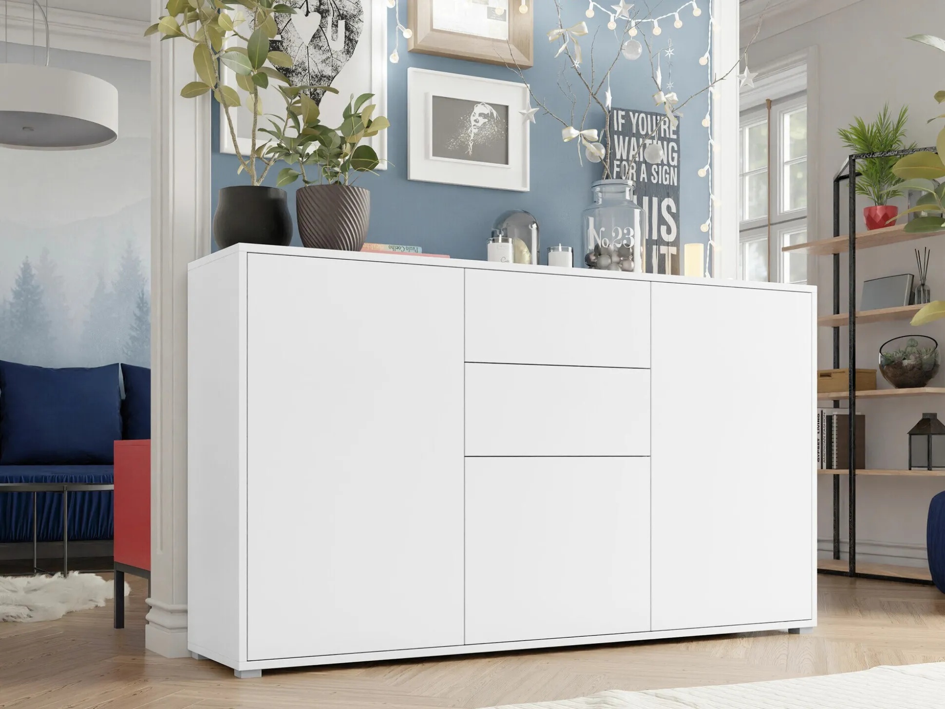 Kommode Comfivo Tutela (Hvid)