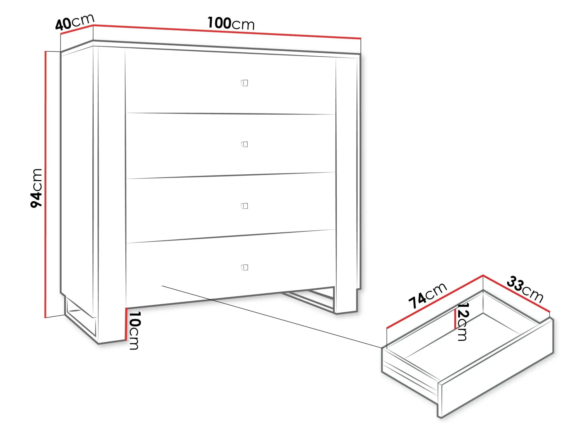 Kommode Comfivo Vestora I