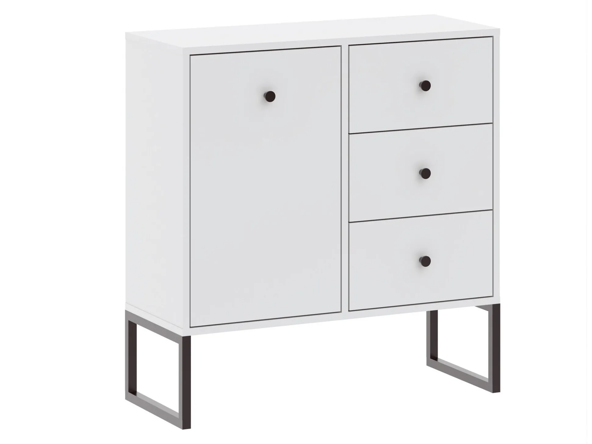 Kommode Dalferi 101 (Hvid)