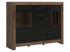 Kommode Dunfelu 108 (Kloster eg + Sort eg)